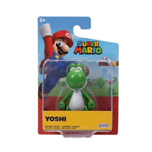 World of Nintendo - Super Mario - Figurine articulée 6.5cm - Green Yoshi