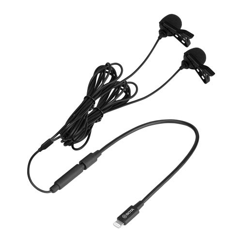 Microphone BOYA BY-M2D Noir