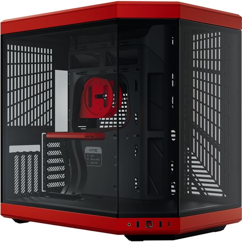 Hyte Y70 Verre Trempé USB 3.2 Rouge - Image 5