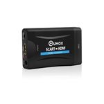 Convertisseur péritel vers hdmi adaptateur scart vers hdmi 1080p hd pour dvd, sky box, stb, etc.
