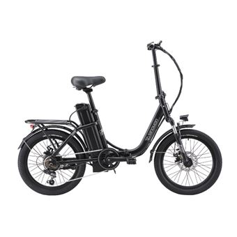 SINOHON C20 vélo électrique, Noir, Vitesse 25KM/H, Batterie 36V18AH, Moteur 250W, Frein de disque mécanique avant et arrière - 1