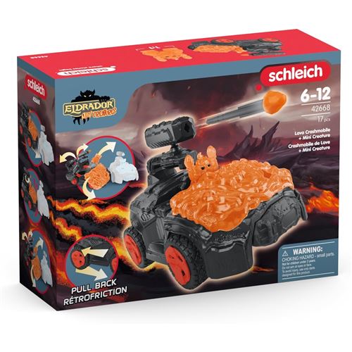 Eldrador Crashmobile De Lave Avec Mini Creature