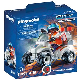 71091 Secouriste et quad Playmobil