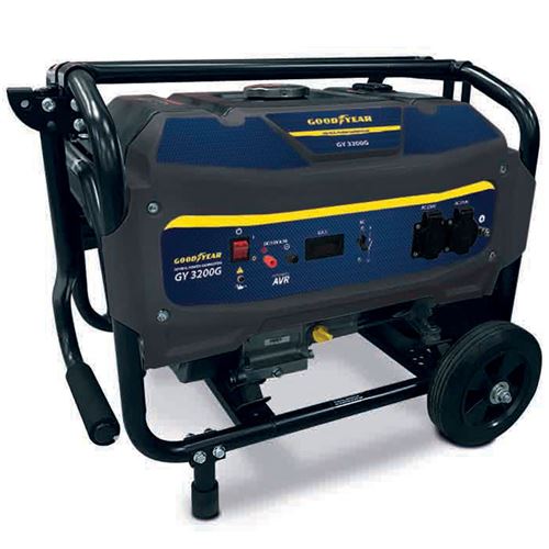  Groupe &eacute;lectrog&egrave;ne essence 3 kVA 212 cm&sup3; 7 CV GOODYEAR 