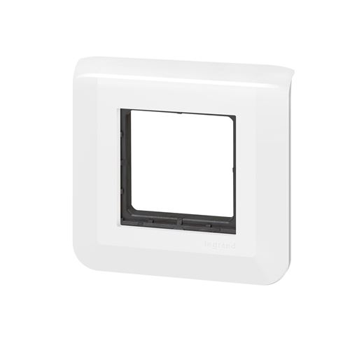 Legrand Blanc - Plaque De Finition Avec Support (Vis) 2 Modules - Mosaic - Image 3
