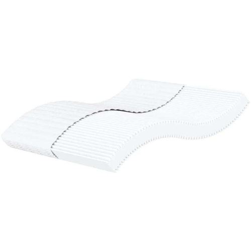 Matelas mousse 200x220 cm vidaxl accueil ferme soutien moelleux epaisseur 17 cm 5 zones housse de matelas