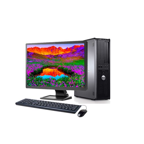Unité centrale Dell 780 SFF - Core 2 Duo - RAM 8Go - HDD 1 To - Windows 10 - Ecran 24 - Reconditionné