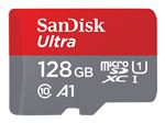 SanDisk Ultra - Carte mémoire flash (adaptateur microSDXC vers SD inclus(e)) - 128 Go - A1 / UHS Class 1 / Class10 - microSDXC UHS-I