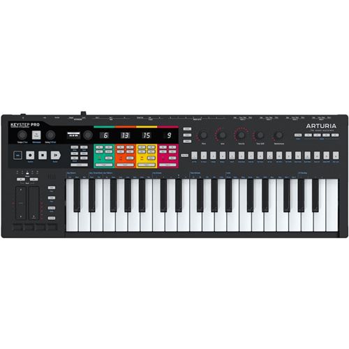 Arturia KEYSTEPPRO-BK - Clavier à triple séquenceur 37 touches - Noir