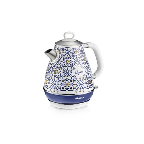 Bouilloire Ariete 2869/0C 1,7 L 2200 W inox bleu clair indicateur thermique sécurité - Image 3