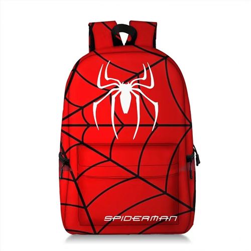 Sac à Dos Spiderman Cadeaux pour Garçon (SD1160) 28*14*47 cm Rouge