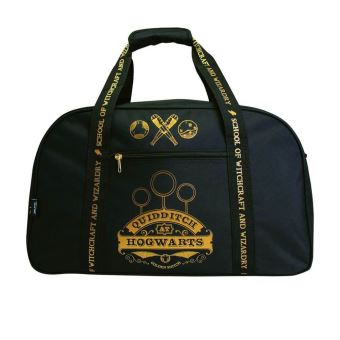 Sac de sport noir Harry Potter Gryffondor Quidditch à Poudlard