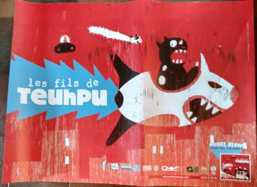Les Fils de TeuhPu - Camping Sauvage - AFFICHE