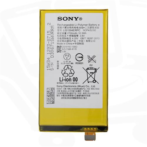 Batterie origine neuve sony 1293-8715.2 lis1594erpc pour xperia z5 compact