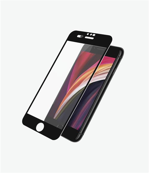 Protection d'écran PanzerGlass Apple iPhone 6/6s/7/8/SE (2020) Cache Caméra, Noir