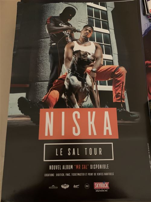 NISKA - Le Sal Tour - 40x60cm - Affiche État correct - N/A reconditionné disponible sur Fnac
