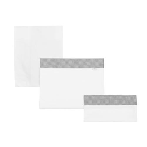 Jeu 3 Pcs.Parure De Lit 100X165 Cm Pic Gris