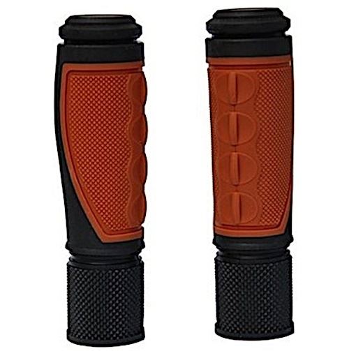 Simson poignées de Lifestyle de 13 cm paires noir / brun