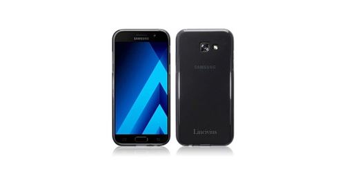® Coque Samsung Galaxy A3 2017 [TPU ICE SHIELD] Protection Antichoc TPU Silicone Gris