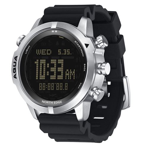 Montre connectée NORTH EDGE Aqua Affichage Noir