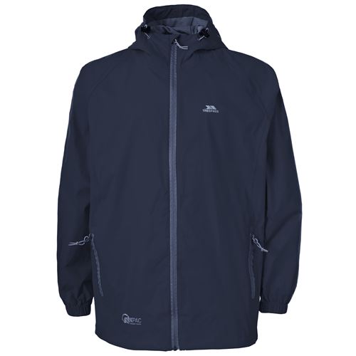 Trespass - Veste imperméable QIKPAC - Unisexe (XS) (Bleu marine) - UTTP433
