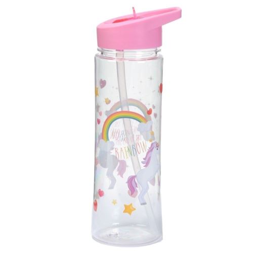 Puckator Enchanted Rainbow - Gourde Licornes - Rose.