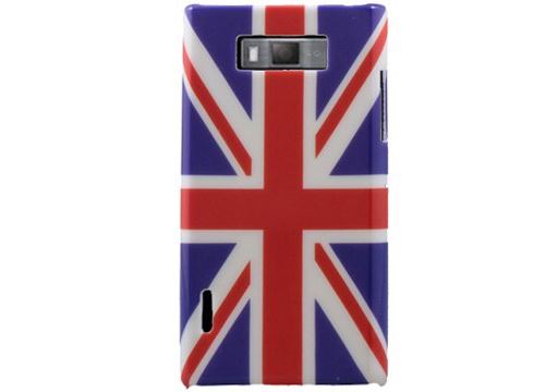 Coque arrière drapeau Anglais UK pour LG Optimus L7 P700