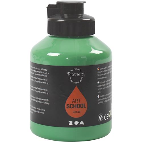 Pigment Peinture acrylique verte 500 ml