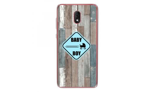 Coque souple pour Wiko Lenny 5 avec impression Motifs Baby Boy