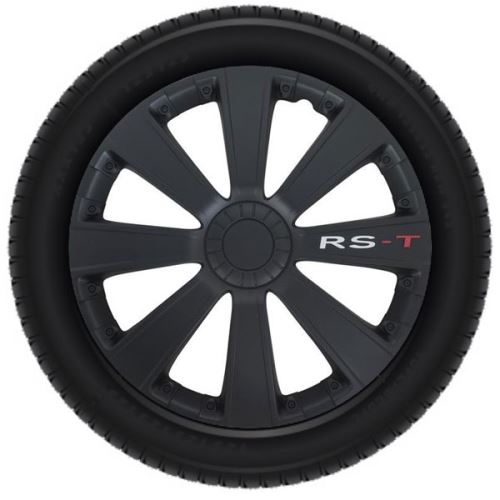 Ensemble d'enjoliveurs - 14 pouces - RS-T Noir