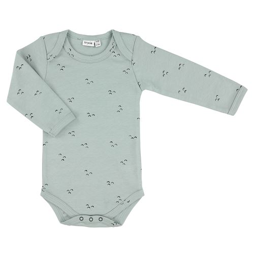 Trixie grenouillère Montagne longue coton gris