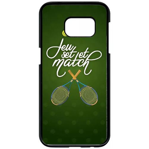 Coque Samsung Galaxy S7 Jeu Set Et Match De Tennis