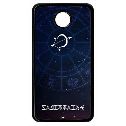 Coque Signe Astrologique Sagittaire Compatible Google Nexus 6 Transparent