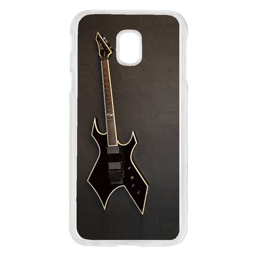 Coque Guitare Rock N Roll Compatible Galaxy J5 2017 Transparent