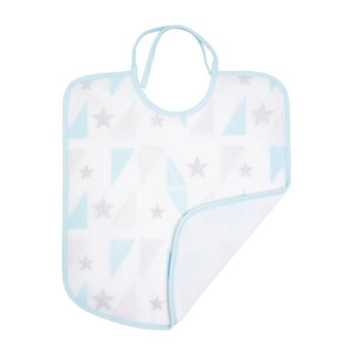 BABYCALIN Bavoir 1er âge Impression Pop Art Light - 28 x 32 cm