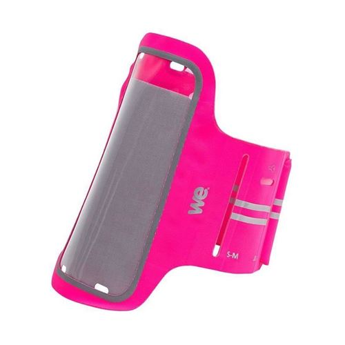WE Brassard de sport 5 ' - Lycra - Rose