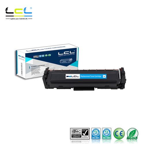 Lcl Cartouche De Toner Compatible 410A 410X Cf411a Cf411x 5000 Pages (1 Cyan) Remplacement Pour Hp Color Laserjet Pro M452dn/M477fdw/M477fnw/M452nw