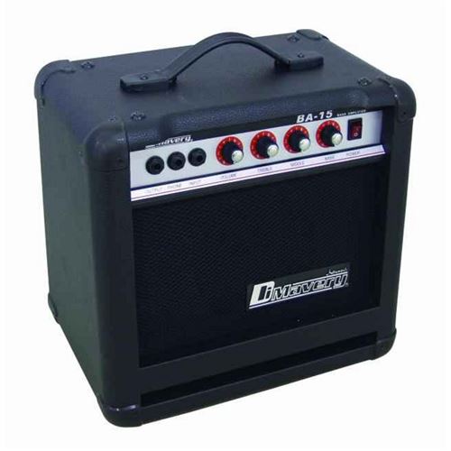 Dimavery ampli combo basse 15W (noir)