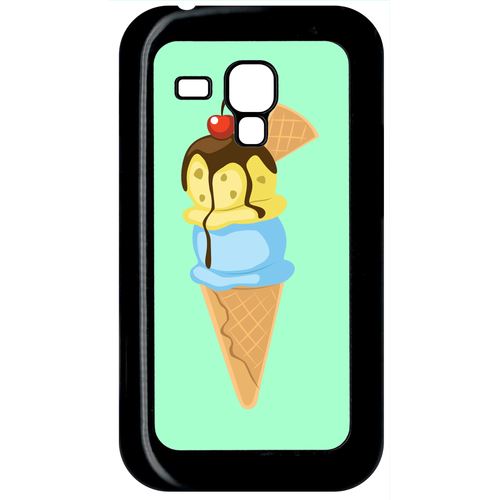 Coque Samsung Galaxy S Duos Glace Cornet Vert