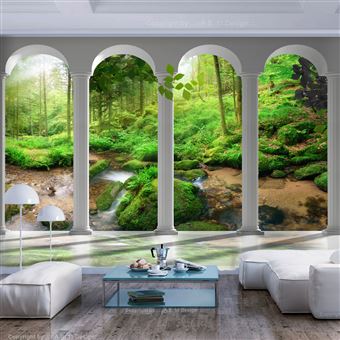 Papier peint - Pillars and Forest - 100x70 Artgeist (60164) - 1