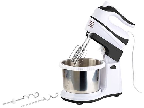 Batteur &eacute;lectrique 500 w avec bol et support