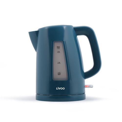 Livoo DOD184B - Bouilloire - 1.7 litres - 2.2 kWatt - bleu