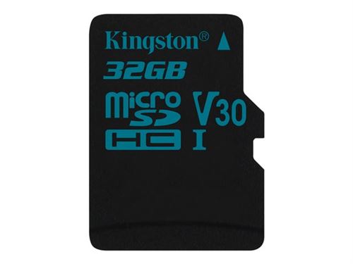 Kingston Carte microSD -( SDCG2/32GBSP ) sans adaptateur SD; Canvas Go! / Capturer l'essence de la vie