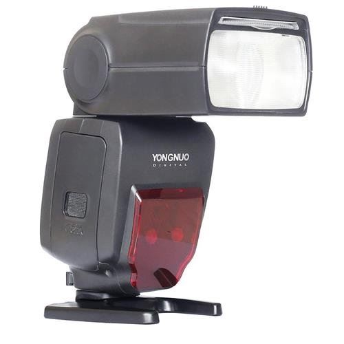 Yongnuo Yn660 Flash Avec Support Universel 16 Canaux Écran Lcd Gn 66 Iso Noir 100/200 Mm