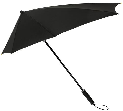 Impliva parapluie tempête ouverture STORMaximanuelle 100 cm noir