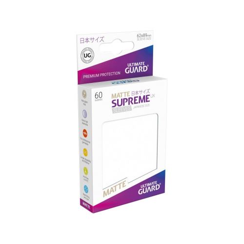 Ultimate Guard - 60 pochettes Supreme UX Sleeves format japonais Frosted Mat