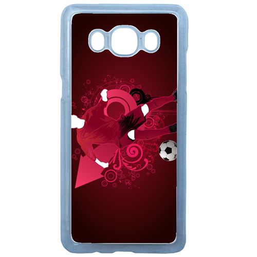 Coque football vector compatible galaxy j7 2016 transparent