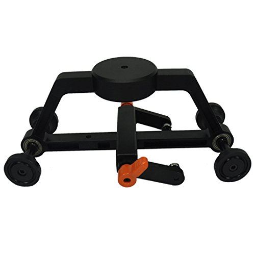 Sevenoak SK-DA01 Chariot pour Rails de Travelling pour SK-GT01/SK-LS120/SK-GT03/SK-GT75/SK-GT100 Noir