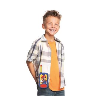 SUPER MARIO Talkie-walkies enfant 120 metres de portee - LEXIBOOK