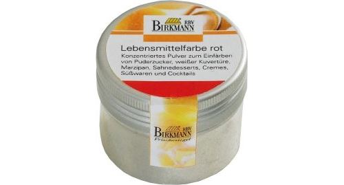 Rbv birkmann 503014 colorant alimentaire poudre concentrée en boîte rouge 4,2 x 4,2 x 3 cm 10 g
